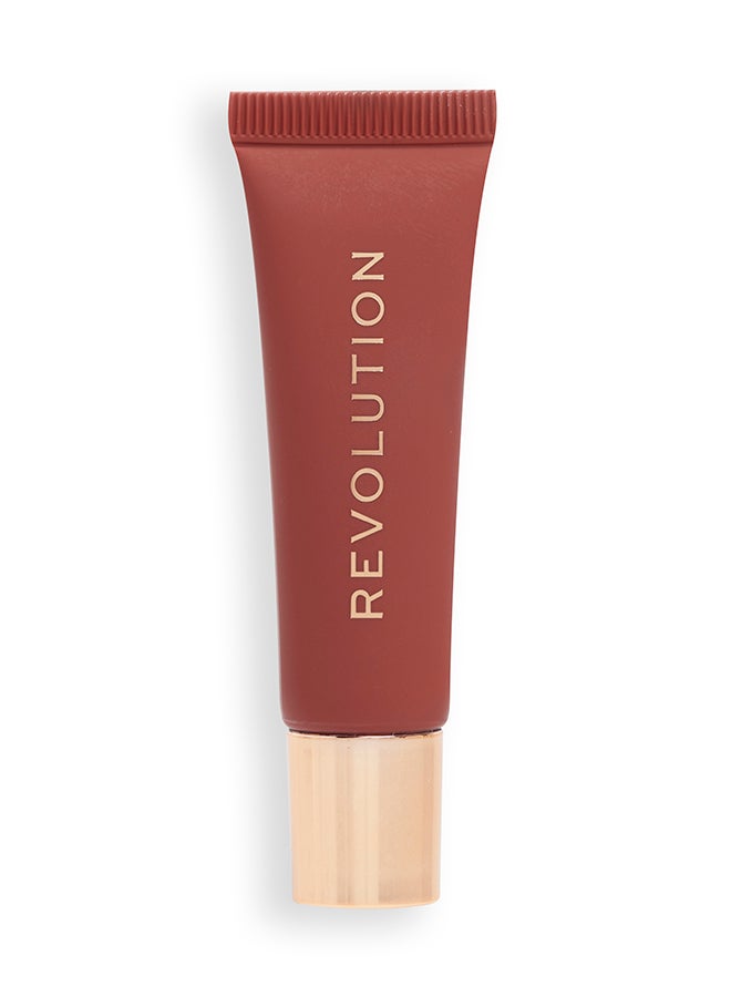 REVOLUTION Makeup Juicy Peptide Lip Balm Nude Latte - Image 2