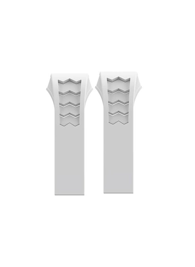 Generic - Luxury Watchband Fluorine Band for Apple Watch Ultra 49mm, Without watch buckle(Color : white, Size : 49mm for Ultra) - Image 1