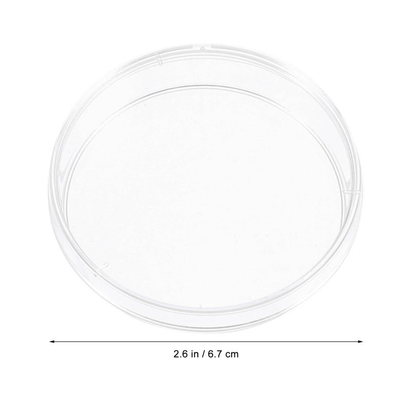 35mm 60mm 70mm Plastic Petri Dishes with Lids 30pcs Disposable Culture Plates for Microbiology Science Projects - Image 3