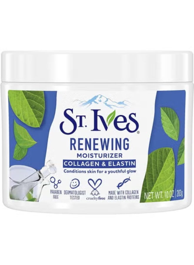 ST. Ives Facial Moisturizer Renewing Skin Collagen & Elastin 283 g - Image 1