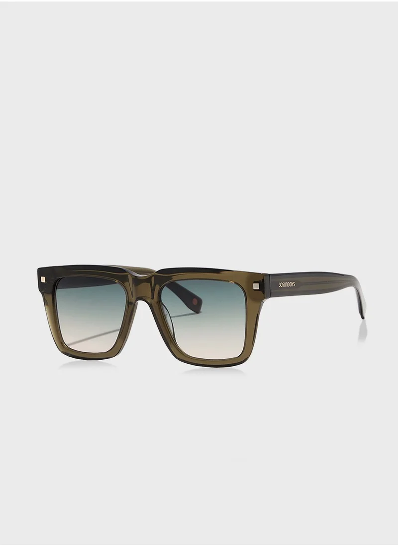 30Sundays Grove Rectangular Sunglasses