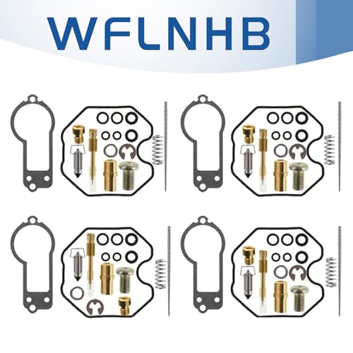 WFLNHB 4X Carb Carburetor Repair Kit for 1977-1978 Honda CB750F / 1978 CB750K - Image 2