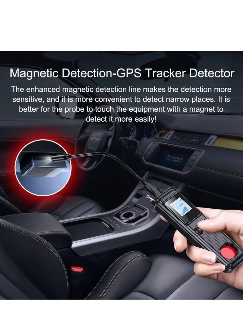 Excefore Hidden Camera Detector  Anti-Spy Detector  Hidden Device Gps Detector  Camera Detector  Bug Detector  Privacy Protector  Rf Wireless Signal Scanner For Hotels Office Home Travel  8 Levels Sensitivity  - Image 4