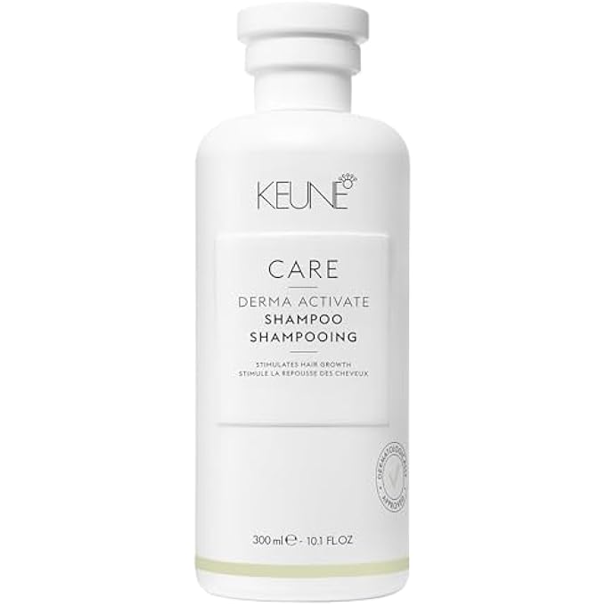 Keune CARE DERMA ACTIVATE SHAMPOO, ANTI-HAIR LOSS & VOLUMIZING CLEANSER FOR THINNING HAIR, 10.1 FL OZ - Image 1