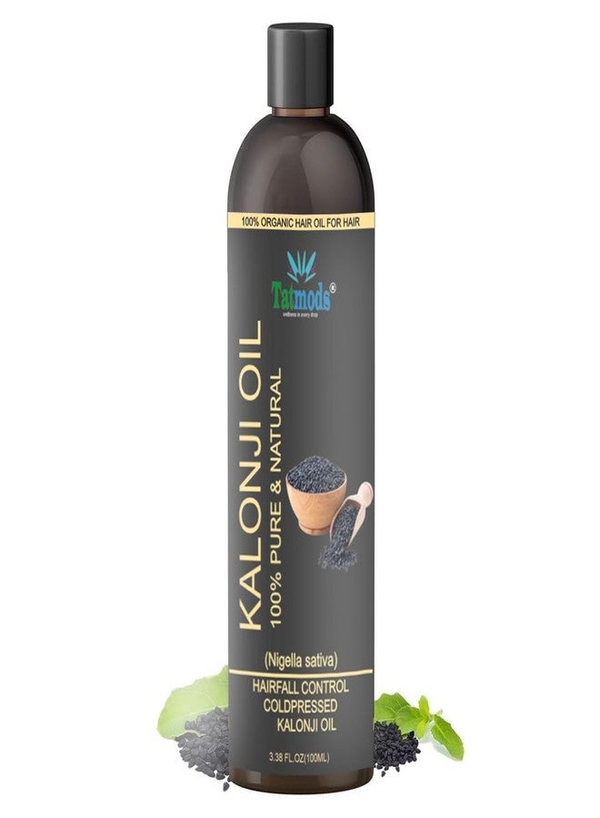TATMODS Organics Kalonji Oil 100 ml For Skin and Hair No Sulphates Hair Oil (100 ml) - Image 1