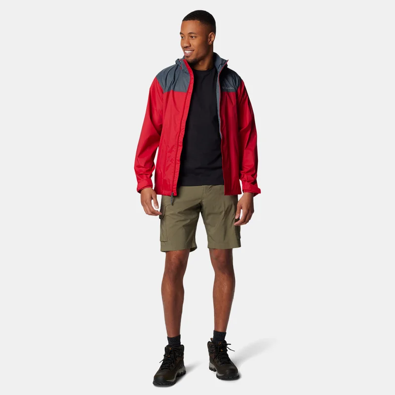 Columbia Green Men's Silver Ridge Utility Hiking Cargo Shorts for Men | Best Price UAE