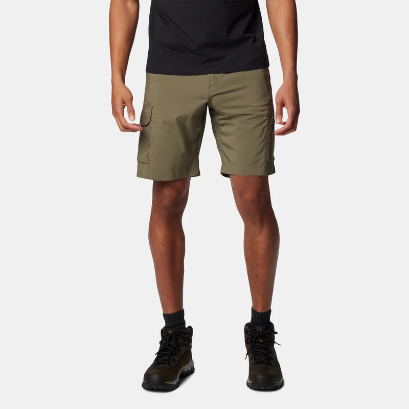 Columbia Green Men's Silver Ridge Utility Hiking Cargo Shorts for Men | Best Price UAE
