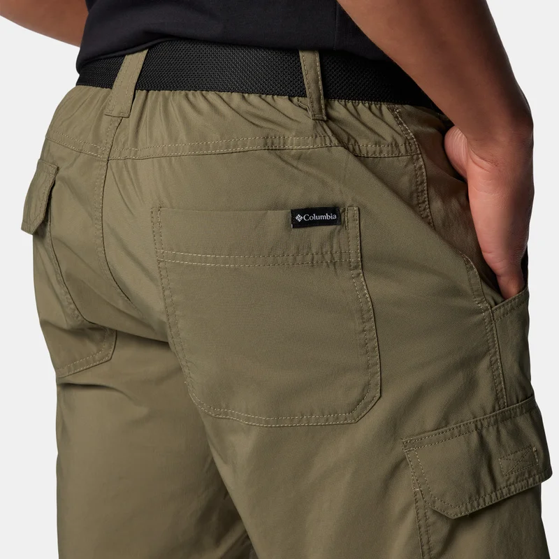 Columbia Green Men's Silver Ridge Utility Hiking Cargo Shorts for Men | Best Price UAE