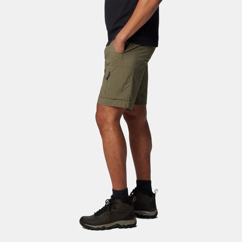 Columbia Green Men's Silver Ridge Utility Hiking Cargo Shorts for Men | Best Price UAE