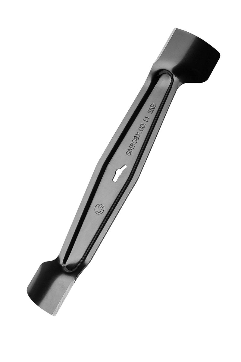 LawnMaster RMB1116K Replacement Mower Blade Stainless Steel 16-Inch for MEB1216K - Image 2