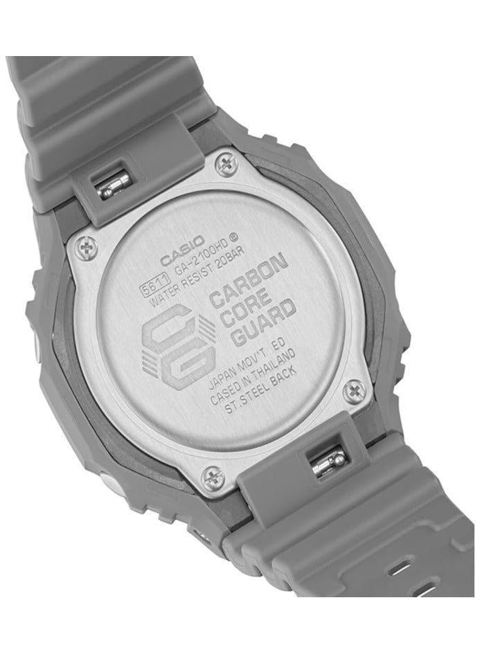 كاسيو ساعة كاسيو GA-2100HD-8ADR للرجال، ابيض - Image 3