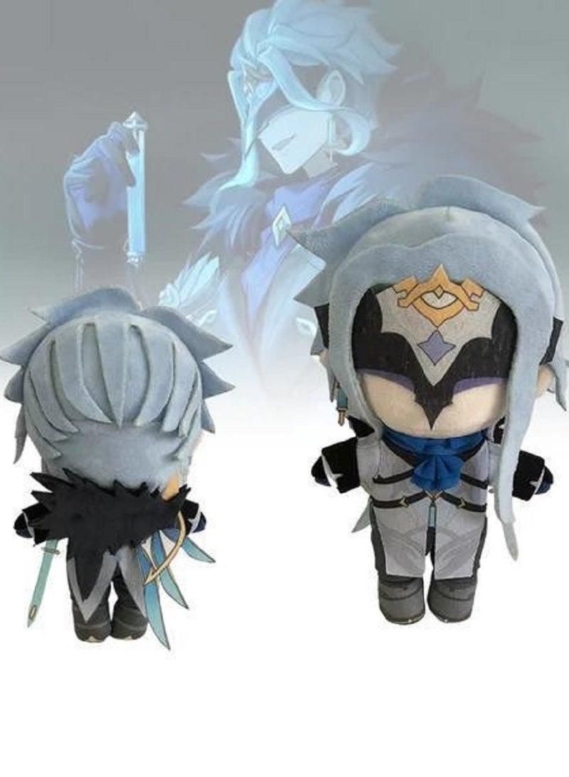 Genshin Impact Dottore Plush Doll, 24.9cm, Cute Dottore Cartoon Plush Toy,  for Genshin Impact Game Anime Fan - Image 5