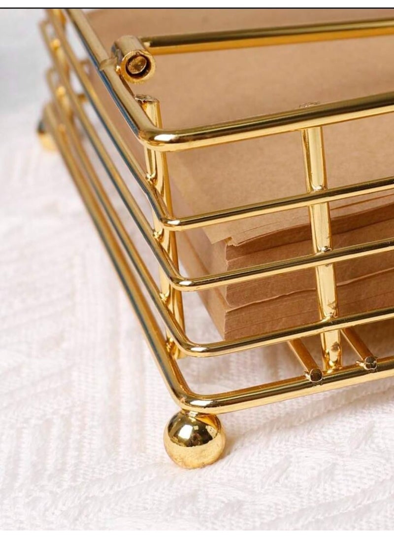 سوفام نابكن هولدر لطاولة الطعام -ساحة نابكن هولدر مع ذراع ثقل الحديثة نابكن هولدر لفندق أدوات المائدة، مطبخ، مطعم، مزرعة. الذهب -ديوالي ديكور - Image 2