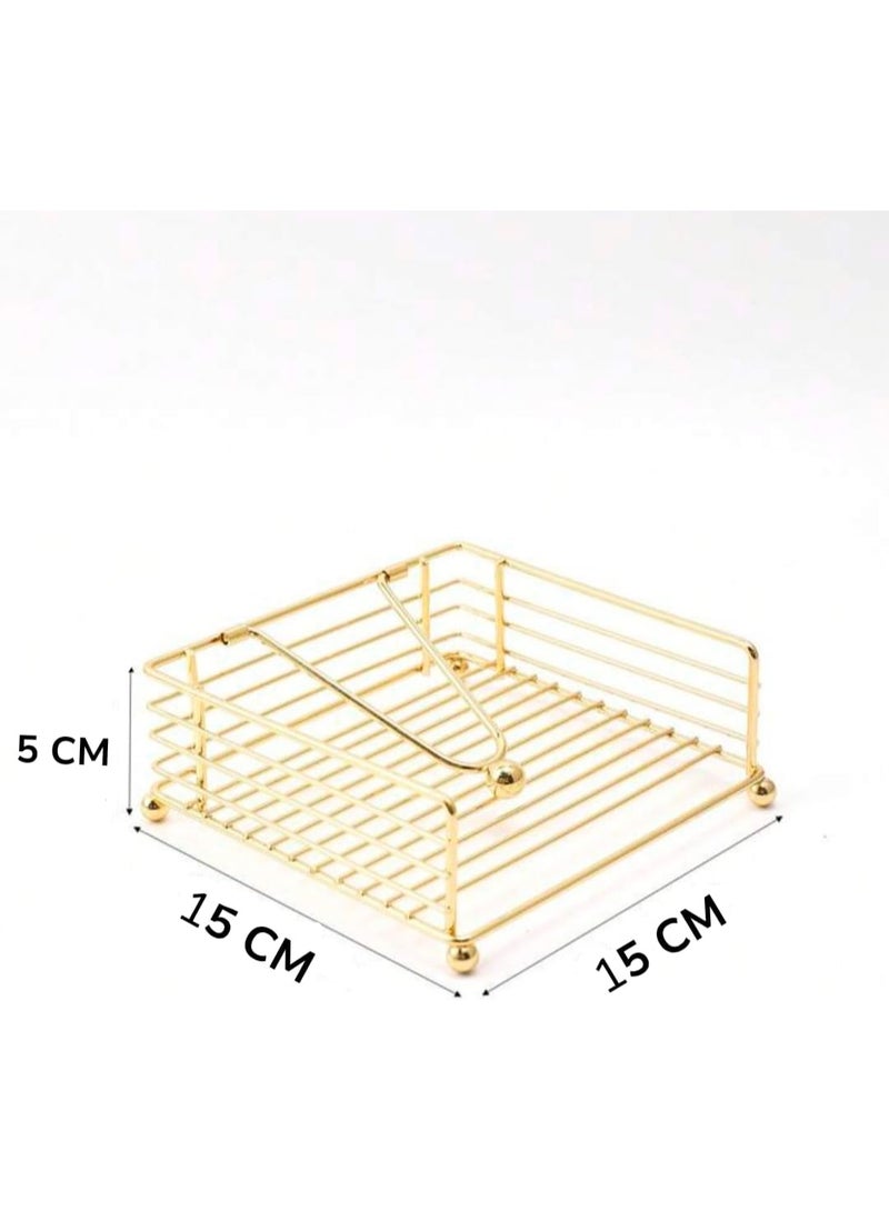 سوفام نابكن هولدر لطاولة الطعام -ساحة نابكن هولدر مع ذراع ثقل الحديثة نابكن هولدر لفندق أدوات المائدة، مطبخ، مطعم، مزرعة. الذهب -ديوالي ديكور - Image 4