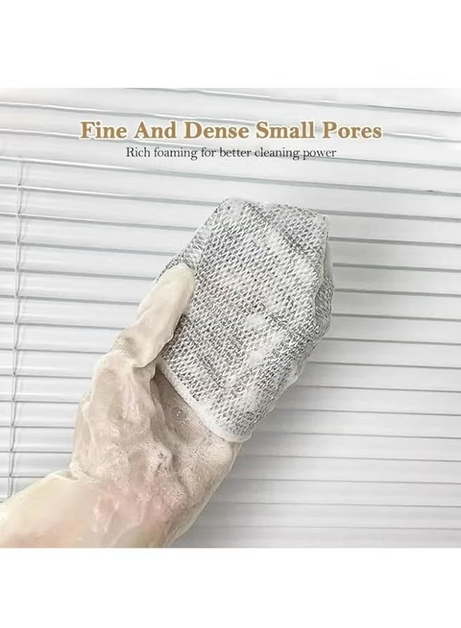 5-Piece Reusable Multi-Purpose Dishwashing Scrub Cloth Set - Image 3