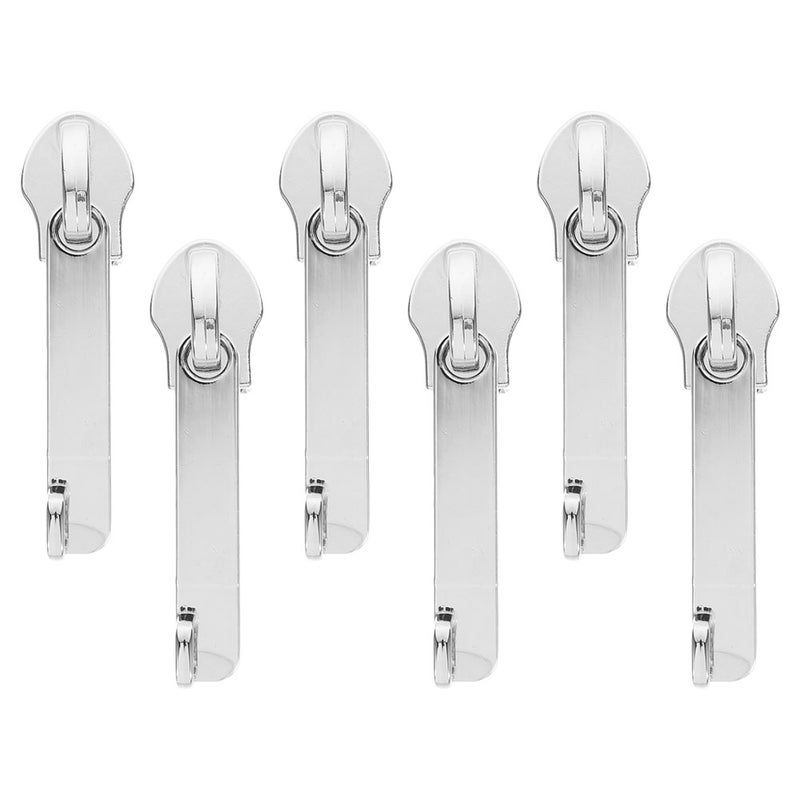 6 Pcs Luggage Zipper Pulls: Dual Layer Heavy Duty Zipper Replacement For Suitcases Backpacks Secure Your Belongings - Image 1
