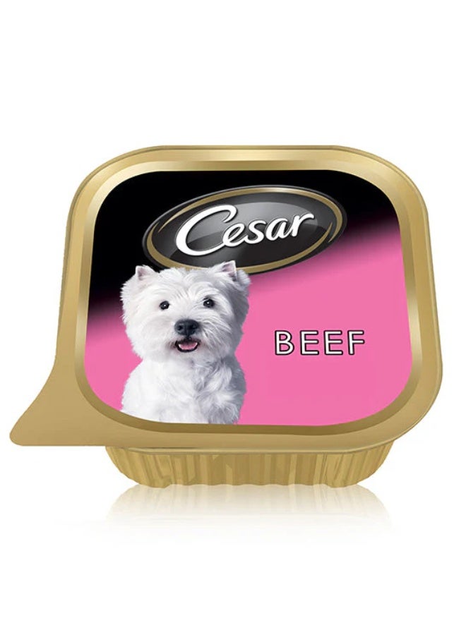 Cesar Beef Wet Dog Food - 100G PACK OF 2 - Image 2