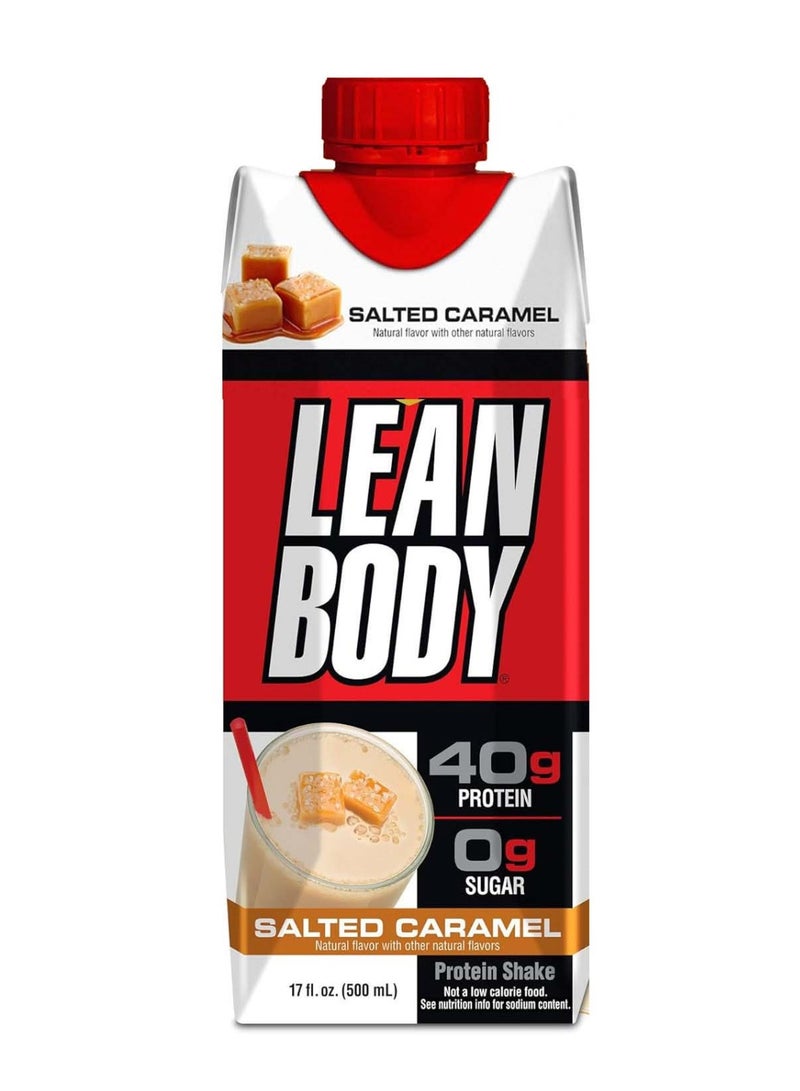 LABRADA Lean Body Protein Shake Ready to Drink Salted Caramel (500 ml) - Image 1