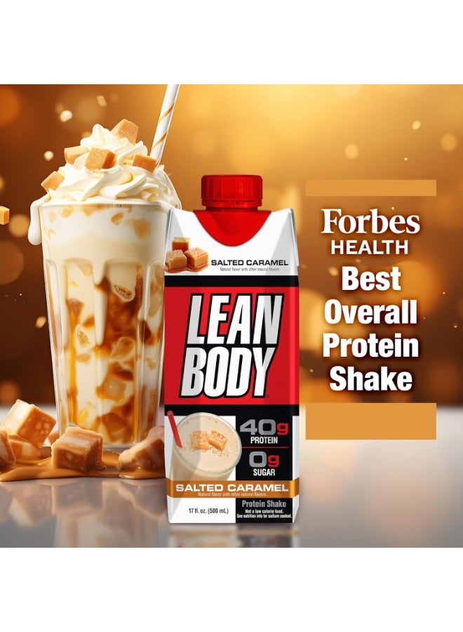 LABRADA Lean Body Protein Shake Ready to Drink Salted Caramel (500 ml) - Image 4