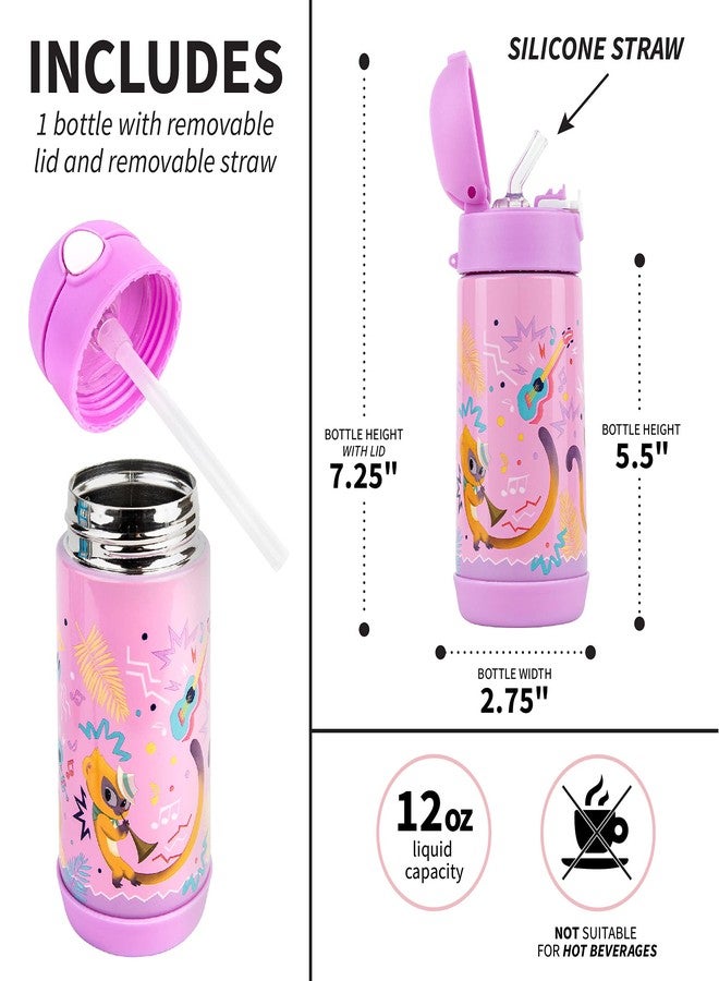Franco Kids Double Wall Insulated Stainless Steel Water Bottle, 12-Ounce, Sony Vivo - Image 5
