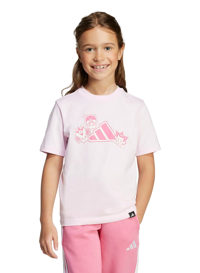 Adidas Kids Anime Pets Graphic T-Shirt  - Image 1