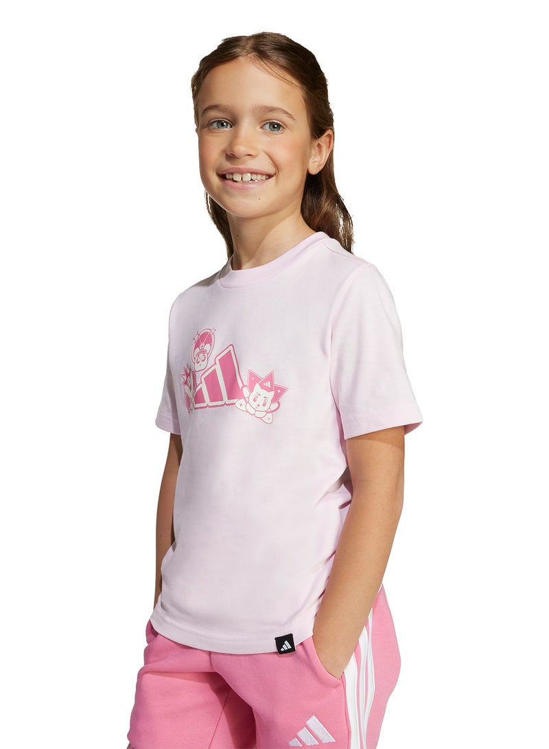 Adidas Kids Anime Pets Graphic T-Shirt  - Image 3