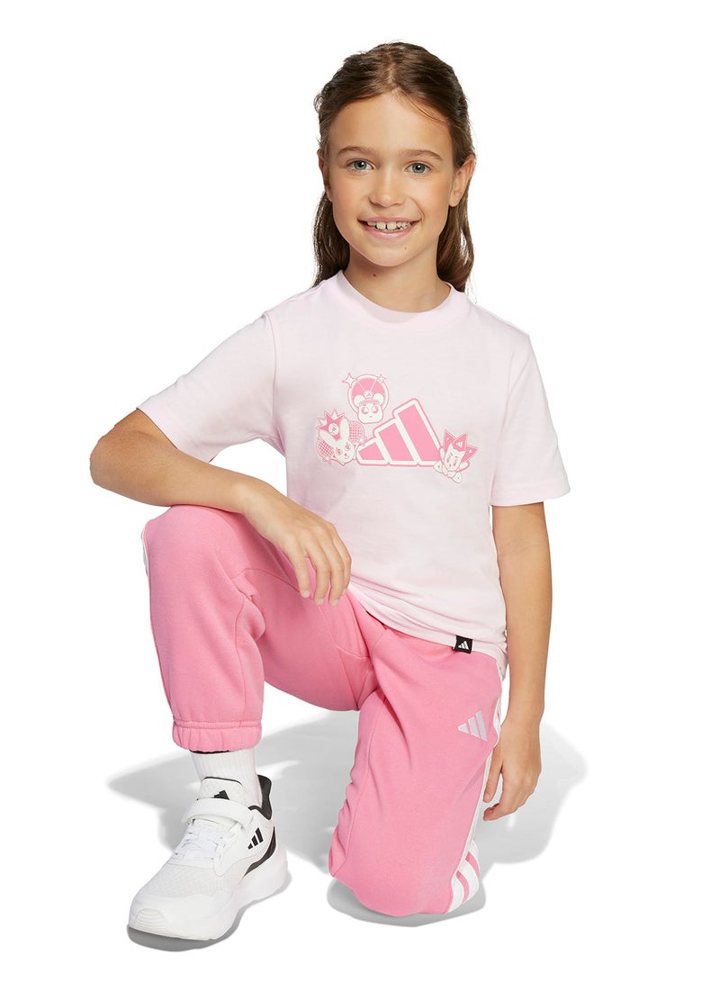 Adidas Kids Anime Pets Graphic T-Shirt  - Image 4