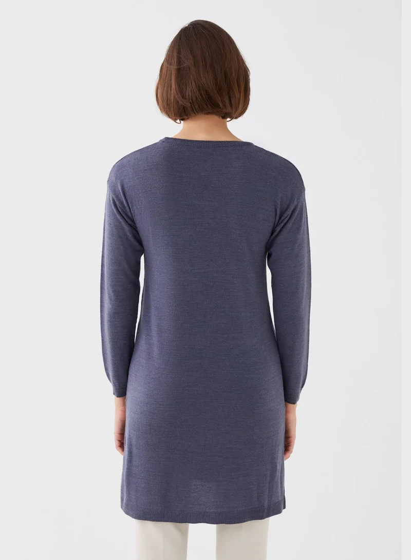 LC WAIKIKI Round Neck Knitted Tunic