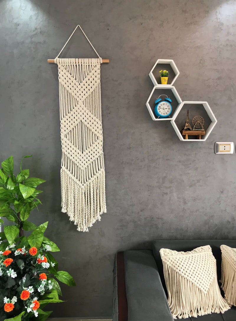 Decor Macramé Wall Hanging 115*30 Cm  - Image 4