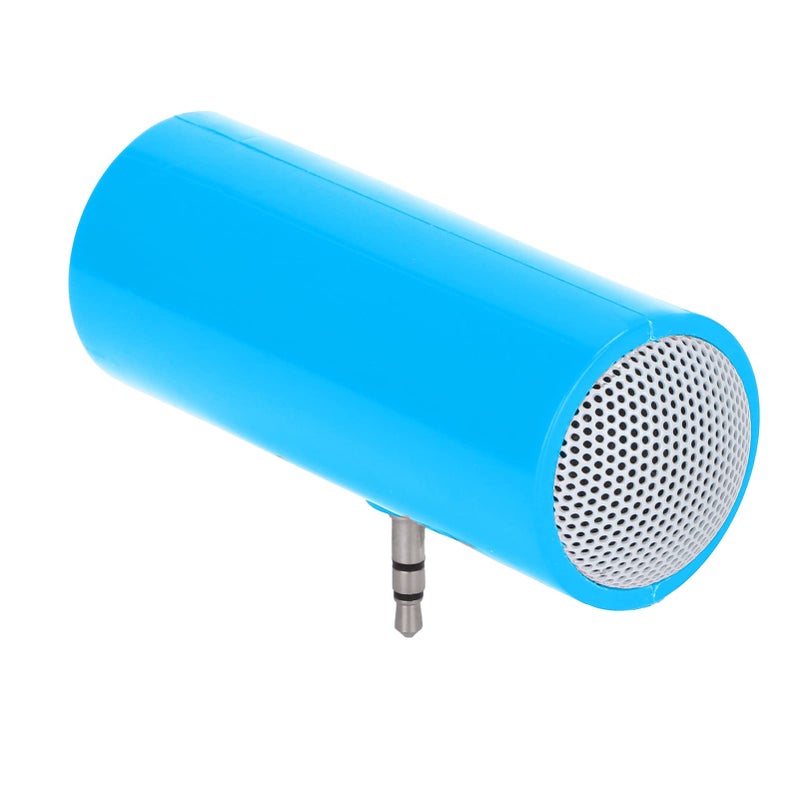 Blue Portable Wireless Plug In Speaker With Clear Strong Sound For Smartphones Tablets Laptops - Image 2
