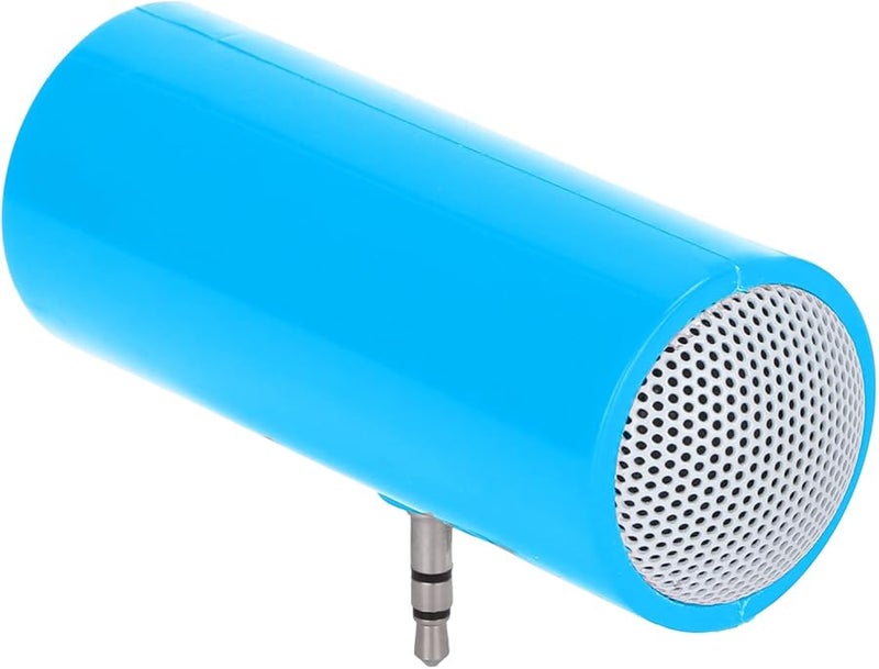Blue Portable Wireless Plug In Speaker With Clear Strong Sound For Smartphones Tablets Laptops - Image 1