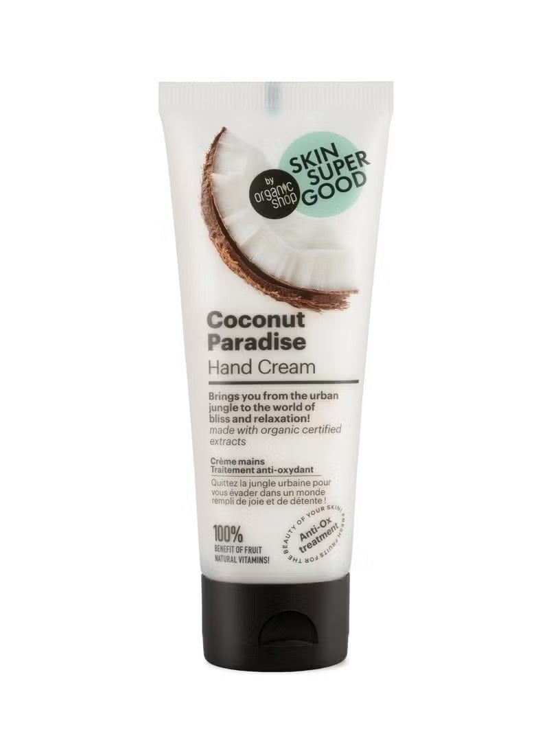 Coconut Paradise Hand Cream Anti-Ox Treatment 75ml