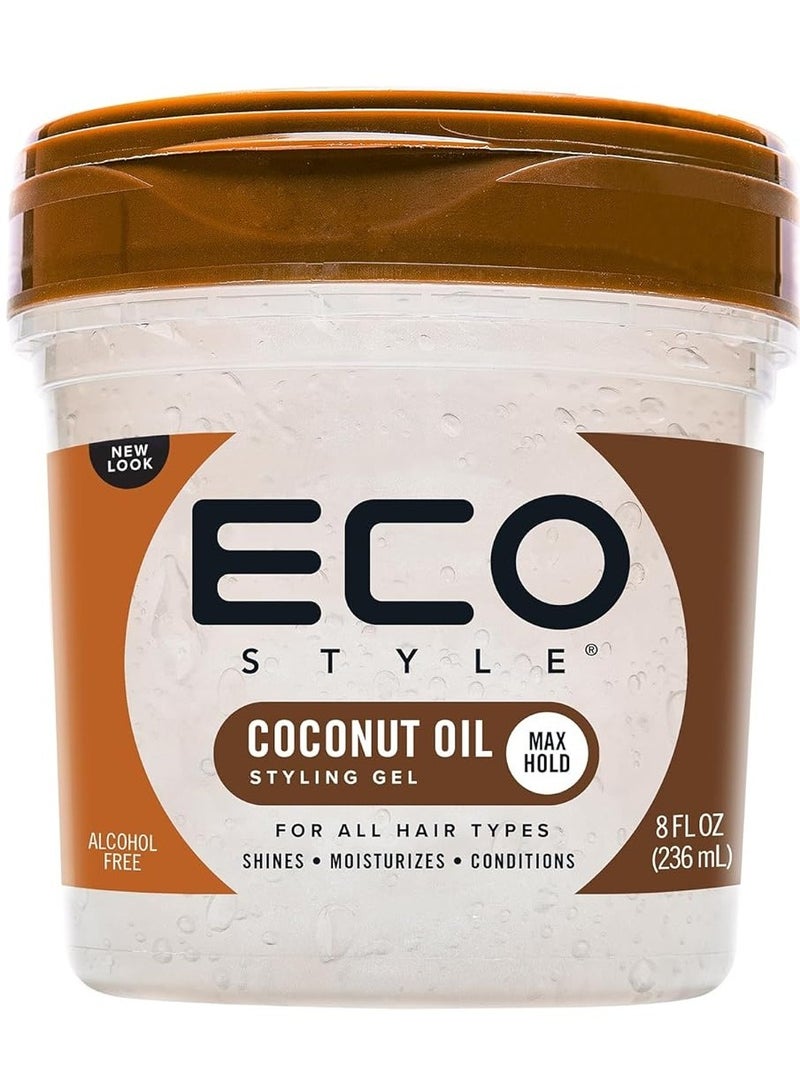 ECO Coconut Oil Gel 236ml - Image 1