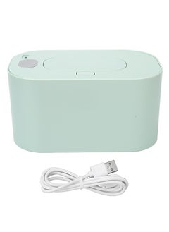Beauenty Baby Wipe Warmer  Baby Wet Wipes Dispenser with 24h Constant Temperature  Large Capacity, Energy Saving  Heating All Day and  Wet Wipes Heater for Baby Adults (Green)  - Image 1