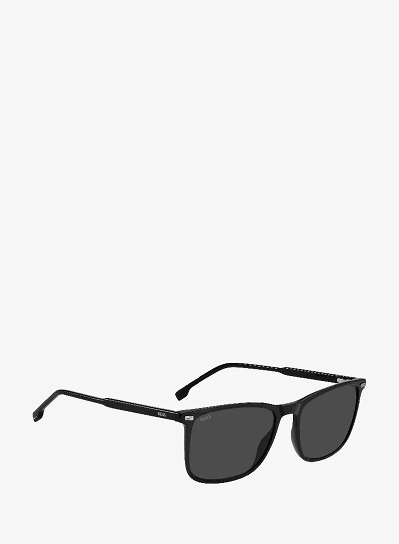 Hugo Boss HUGO BOSS BOSS 1879/S Sunglasses Black Rectangular