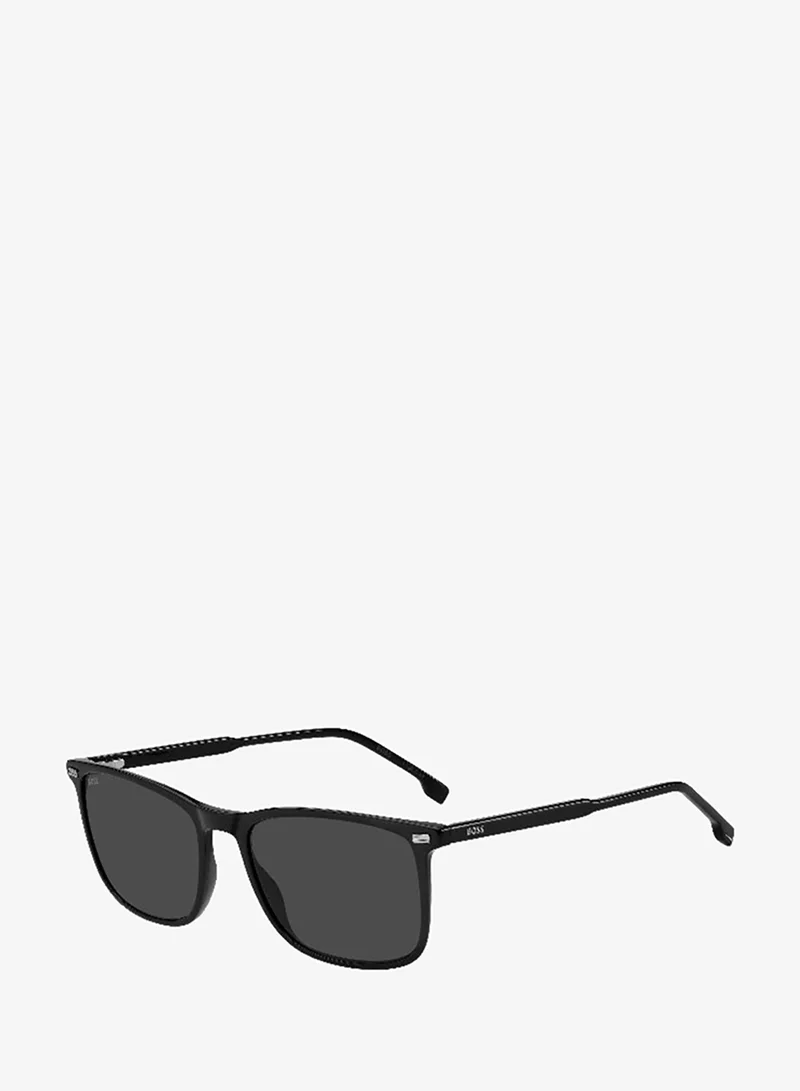 Hugo Boss HUGO BOSS BOSS 1879/S Sunglasses Black Rectangular
