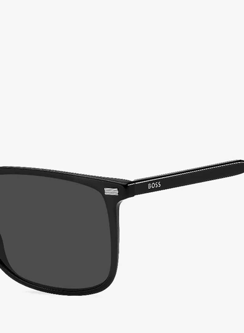 Hugo Boss  HUGO BOSS BOSS 1879/S Sunglasses Black Rectangular  | Best Price UAE