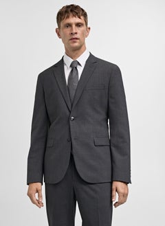 Mango Man Fitted Blazer  - Image 1