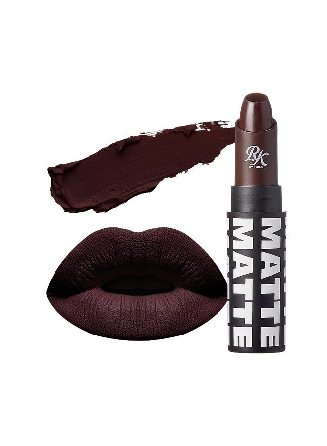 روبي كيسيز أحمر شفاه روبي كيسز ألترا مات سوبر ريتش 3.5 جرام/0.12 أونصة (RMLS13 DARK PLUM SCENE) - Image 1