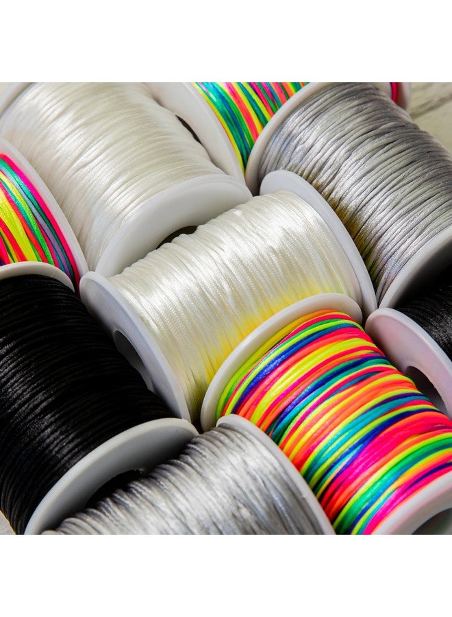 بروميس بيبي حبل من الساتان الأسود من Promise Babe بطول 75 مترًا لقلادة التسنين للأطفال، خط لوازم حرفية لتسنين الأطفال - Image 4