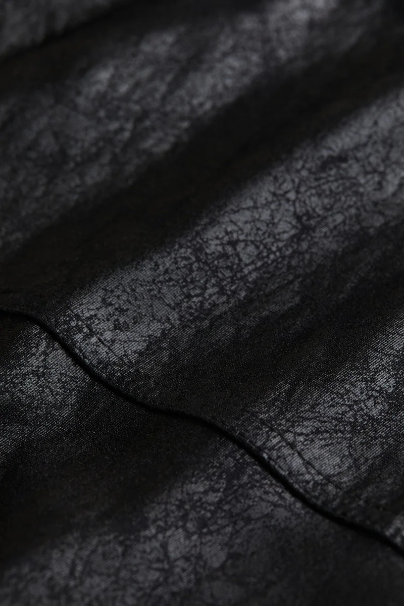 H&M Coated jersey bustier top