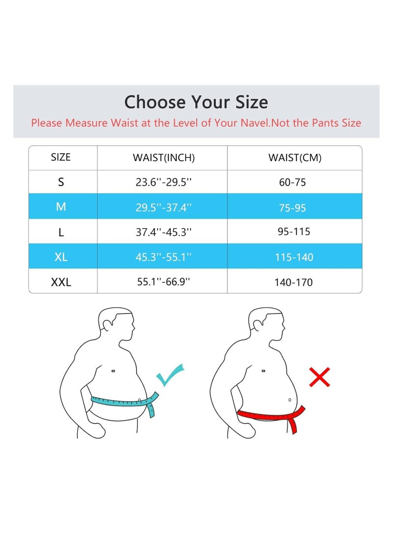 Generic Lower Back Pain Relief with 6 Stays Breathable Mesh Back Support Belt for Men and Women (Large)  - Image 5