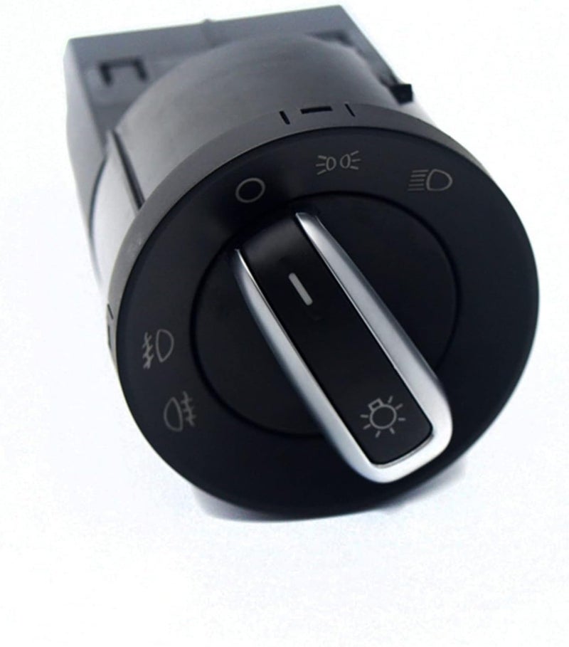 DEMULAX Chrome Fog Lamp Headlight Control Switch - Image 1