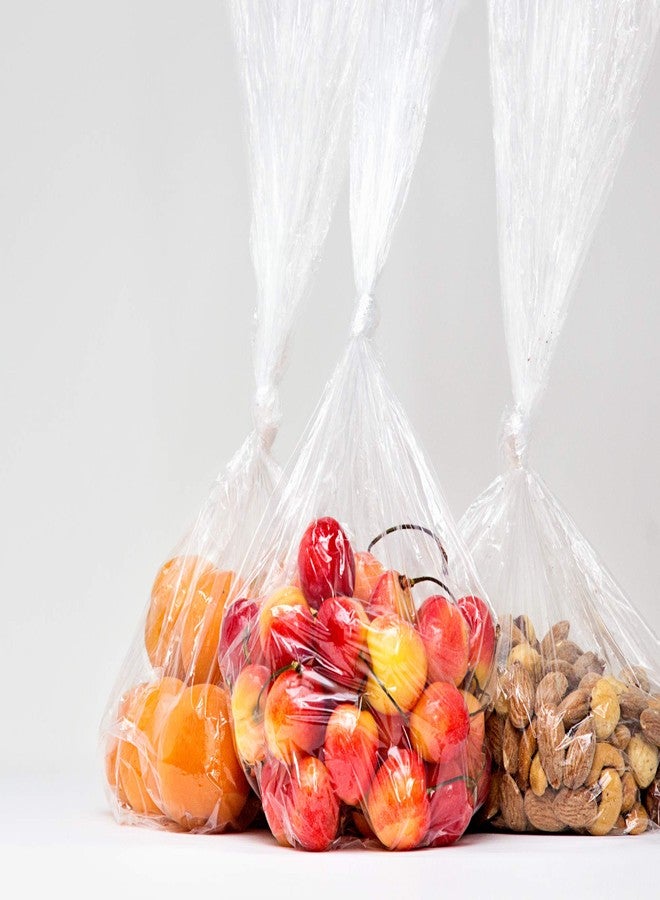 BluShine [Pack Of 700] Clear Bread Bags For Homemade Bead With Gusset 8" X 4" X 20" Inches - For Home or Commercial Food Storage - Image 3