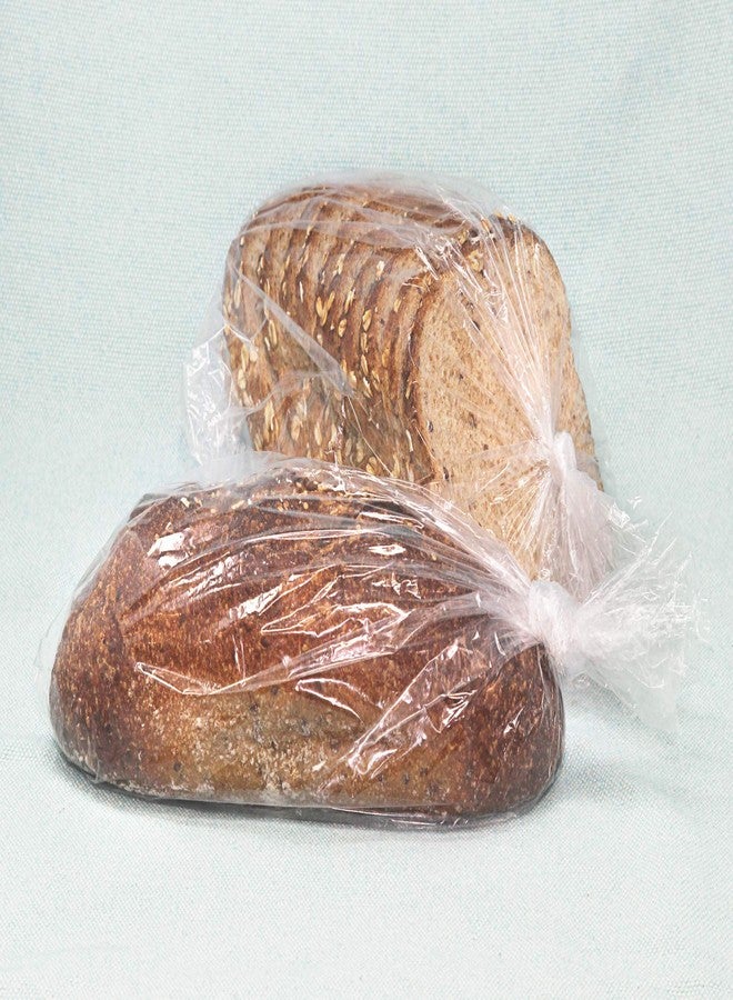 BluShine [Pack Of 700] Clear Bread Bags For Homemade Bead With Gusset 8" X 4" X 20" Inches - For Home or Commercial Food Storage - Image 2