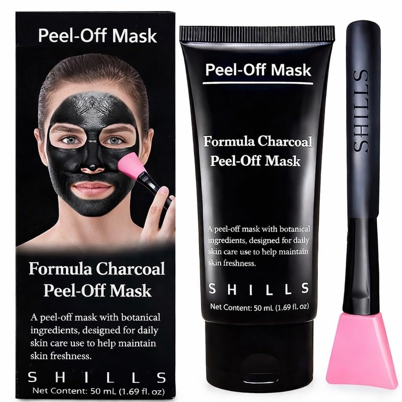 SHILLS Peel Off Mask With A Pink Brush - Image 1