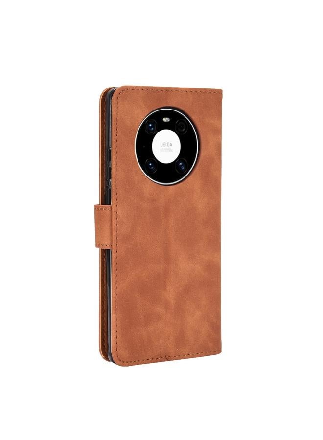 S-TOP Case For Huawei Mate 40 Solid Color Skin Feel Magnetic Buckle Horizontal Flip Calf Texture PU Leather Case with Holder & Card Slots & Wallet - Image 3