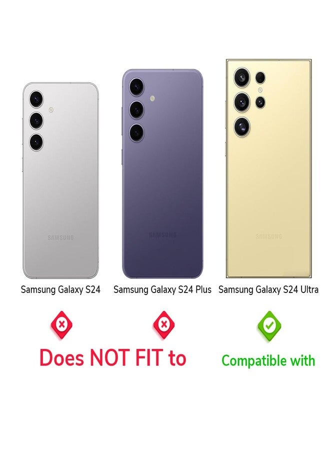 IPG ProLENS CD Aluminum Frame Camera Lens Protector for Samsung Galaxy S24 Ultra, Alumina Silicate Tempered Class, HD Clarity, Scratch-Resistant, Individual Lens Cover for GlxyS24ultCDred - Image 5