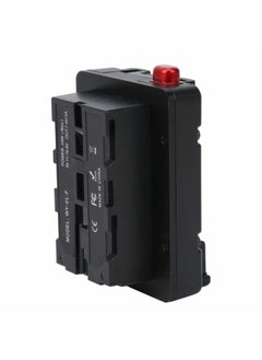 V Lock Battery Adapter, V Mount Battery to NP F Adapter, 14.8V D tap Output Port V Lock D tap Battery Plate Adapter for Monitor Fill Light
