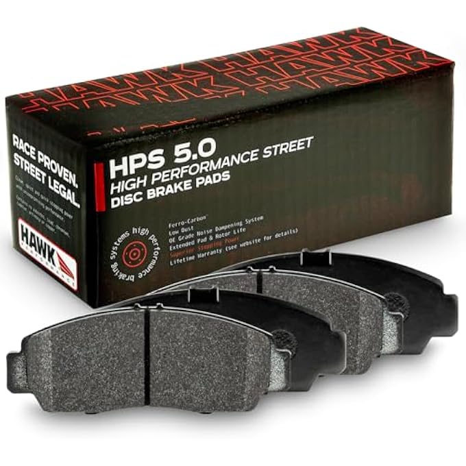 HAWK PERFORMANCE هوك بيرفورمانس HB557B545 وسادة فرامل قرصية HPS 50 - Image 1